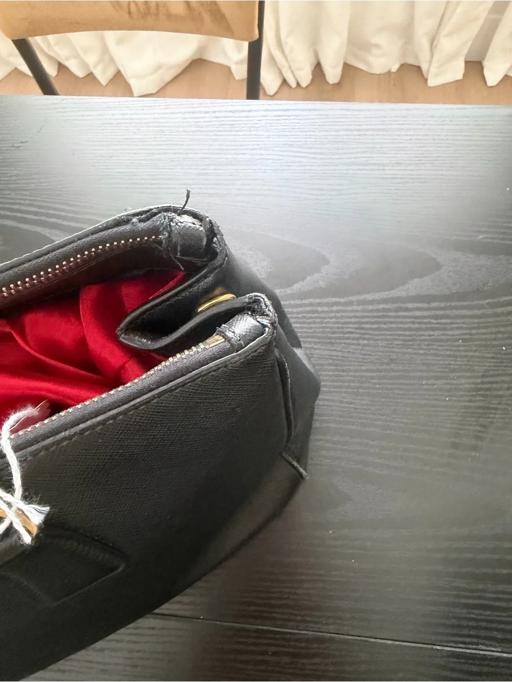 Prada Black Saffiano Tote Bag